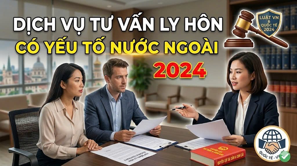 DỊCH VỤ TƯ VẤN LY HÔN CÓ YẾU TỐ NƯỚC NGOÀI