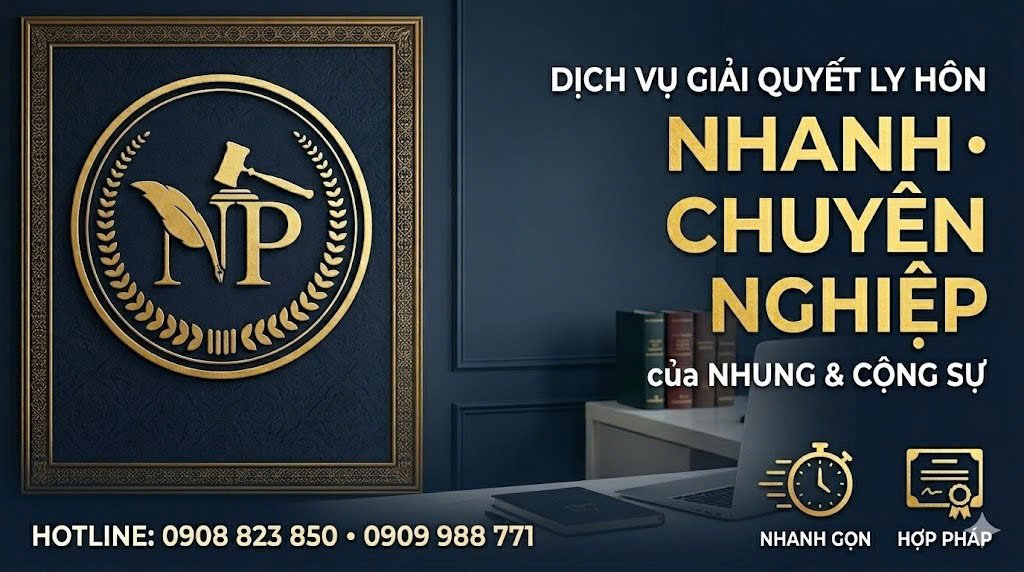 Dịch vụ giải quyết ly hôn nhanh và chuyên nghiệp của Nhung & Cộng Sự