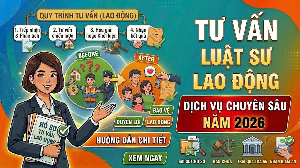 Dịch vụ tư vấn Luật sư Lao động
