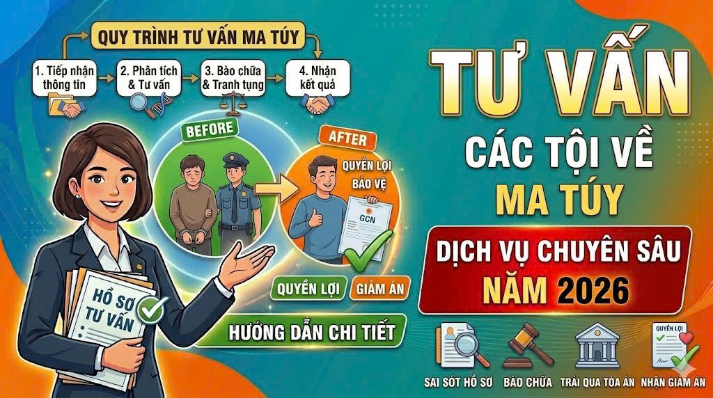 Dịch vụ tư vấn các tội về ma túy