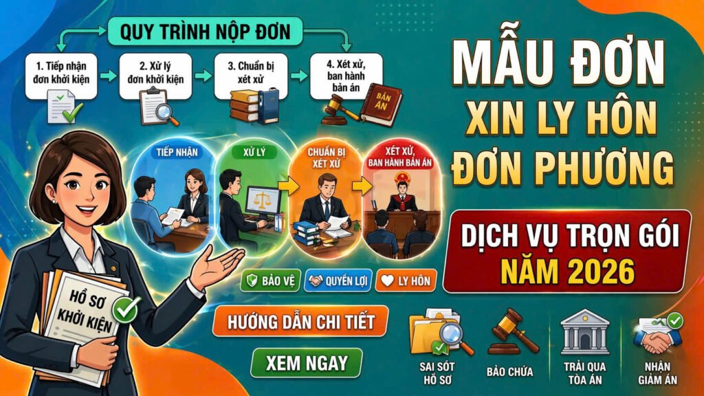 mẫu đơn xin ly hôn đơn phương ()