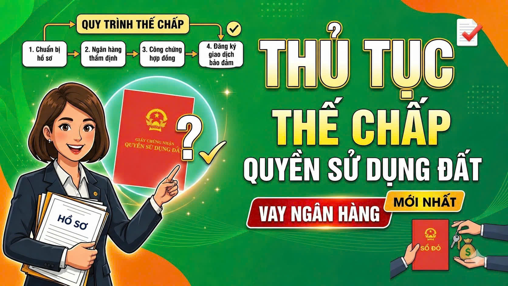 thu tuc the chap quyen sư dung dat