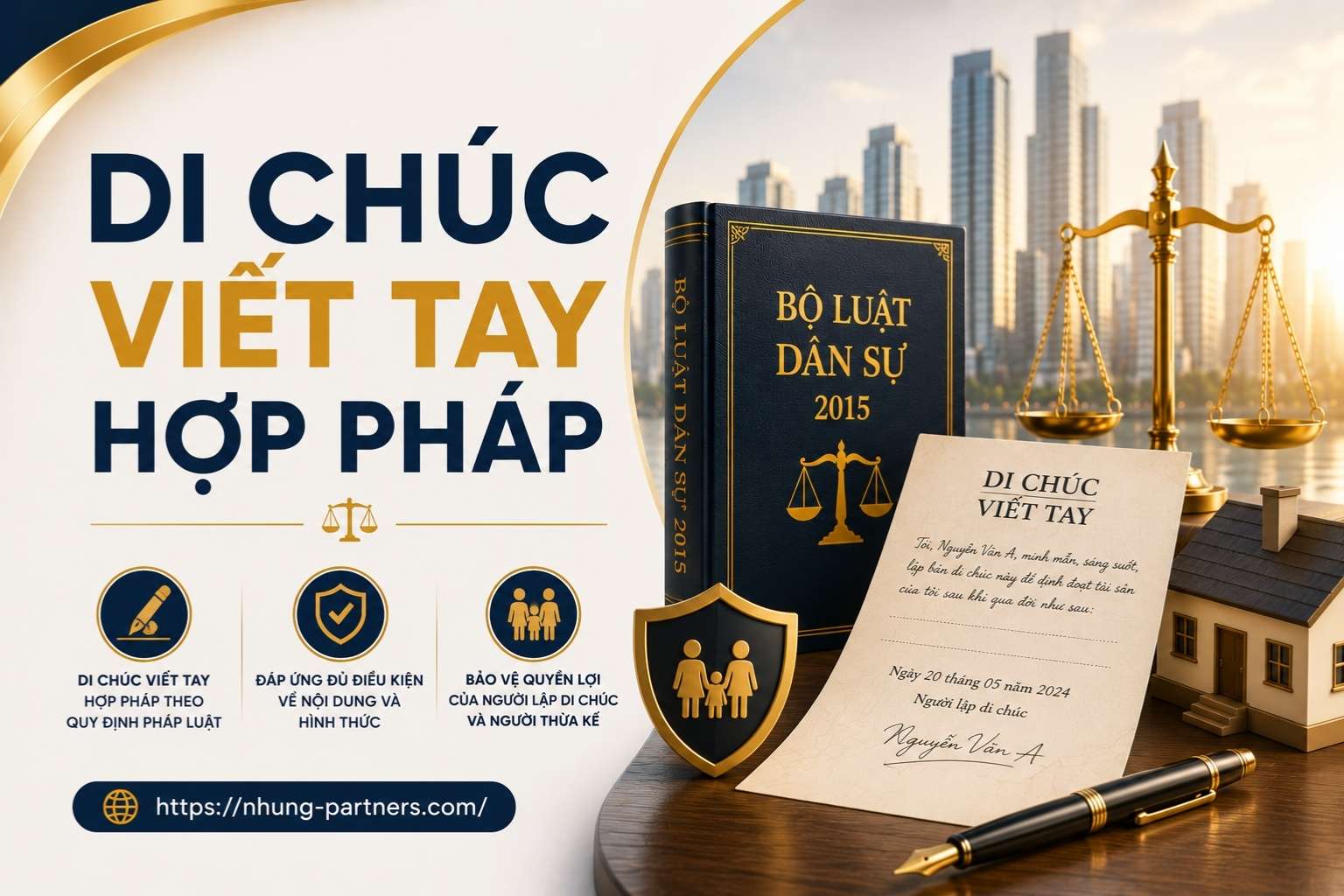 Di Chúc Viết Tay Hợp Pháp