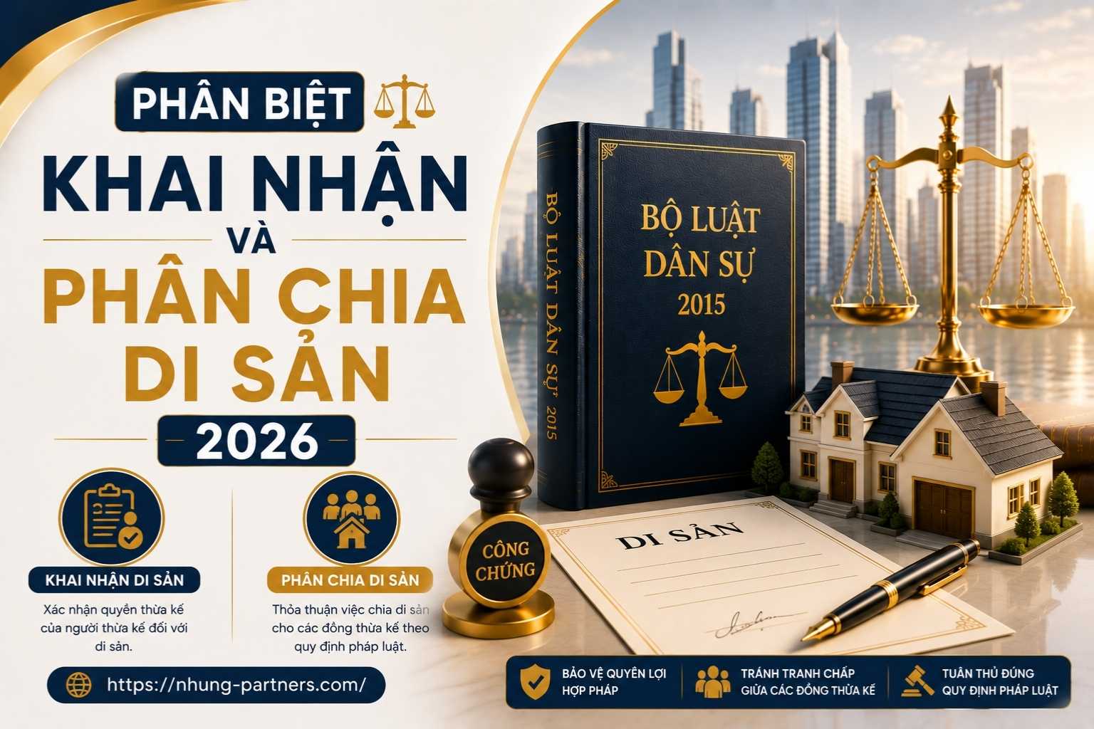 Phân Biệt Khai Nhận và Phân Chia Di Sản
