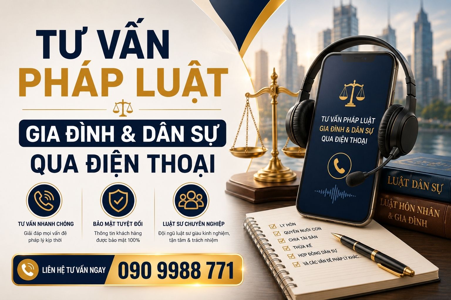 tư vấn pháp luật qua điện thoại