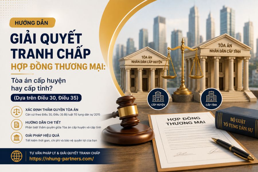 Hướng dẫn giải quyết tranh chấp hợp đồng thương mại